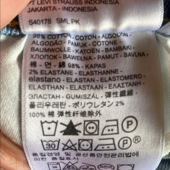 Levi’s Button Fly Straight Leg 5 Pocket Denim Size 32 - Picture 11 of 17